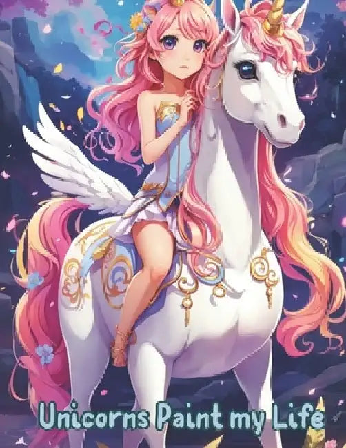Unicorns Paint my Life by Miguel Angel Carreño Cardenas