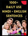 1000+ Hindi to English Translation Sentences Book Learn English Speaking For Adult Beginners by Devbrat Rudra