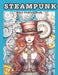 Steampunk Adult Coloring Book: 50 images where Victorian elegance meets mechanical marvels by Pinelands Design