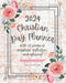 2024 Christian Day Planner: with 52 weeks of scripture, reflection, and coloring! by Jo Ann McDonald