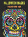 Halloween Masks: coloring and cut-out book with 50 sheets of legendary monster masks by CM Edition Cobo