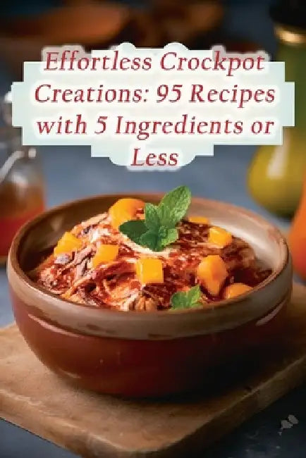 Effortless Crockpot Creations: 95 Recipes with 5 Ingredients or Less by Savory Sunsets Kitchen