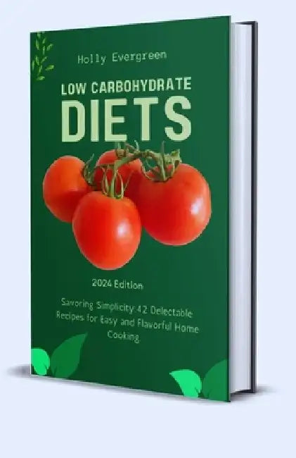Low Carbohydrate Diets: 42 Delectable Recipes for Easy and Flavorful Home Cooking by Holly Evergreen