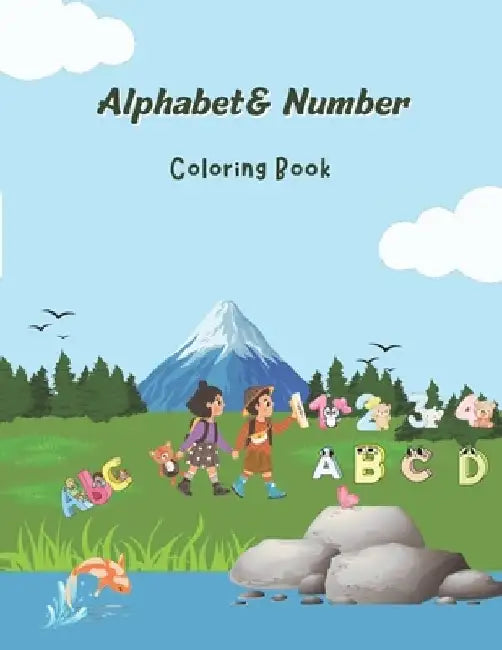 Alphabet & Number coloring book: Fun with Phonics by Anil Nakrani