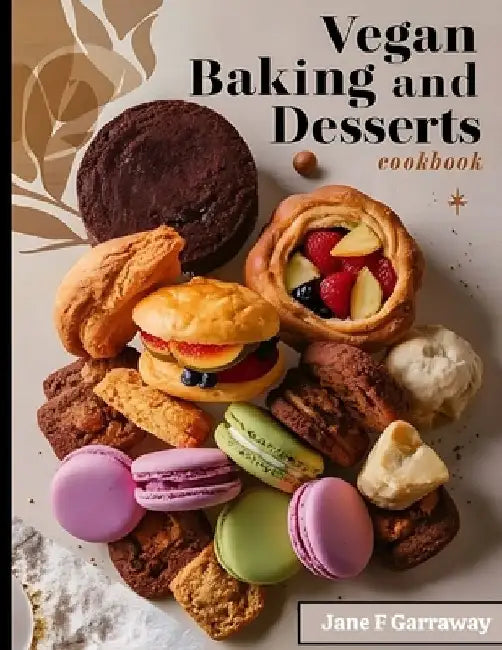 The Vegan Baking & Desserts Cookbook: 100+ Irresistible Plant-Based Treats Recipes for Cookies, Cakes, Bread, Ice Cream, Tarts, Pudding, Bars & More I by Jane Garraway