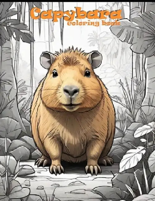 Capybara Coloring Book by Joseph Gracie
