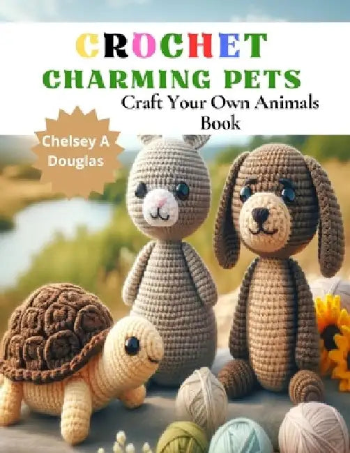 Crochet Charming Pets: Craft Your Own Animals Book by Chelsey A. Douglas