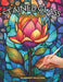 Stained Glass Coloring Book: Botanical Radiance - Bringing Stained Glass to Life by Hey Sup Bye Publishing
