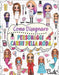 come disegnare personaggi carini della moda: disegna passo dopo passo oltre 50 adorabili personaggi con i loro stili di moda unici e dai a ciascun per by Press, Barbara