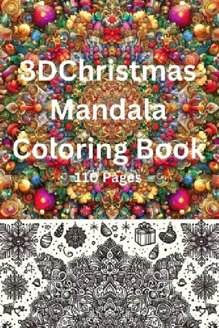 Joyful Christmas Mandala Coloring Book: Festive Designs for Relaxation and Stress Relief - Ideal Holiday Gift with Intricate Patterns, Seasonal Scenes by Praba Rajah