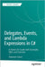 Delegates, Events, and Lambda Expressions in C#: A Hands-On Guide with Examples, Q&a, and Exercises by Sarcar, Vaskaran