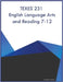 TEXES 231 English Language Arts and Reading 7-12 by Kennedy, Poppy U.