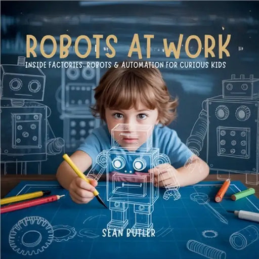 Robots at Work: Inside Factories, Robots & Automation for Curious Kids by Butler, Sean