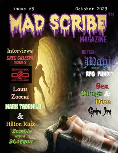 Mad Scribe Magazine issue #3 by Miller, Chris