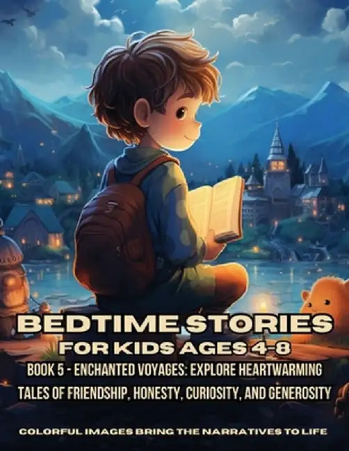 Bedtime Stories for Kids Ages 4-8: Book 5 - Enchanted Voyages: Explore Heartwarming Tales of Friendship, Honesty, Curiosity, and Generosity by Emma Dreamweaver