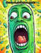 The Screaming Pickle Coloring Book by Alexander M. Polhill