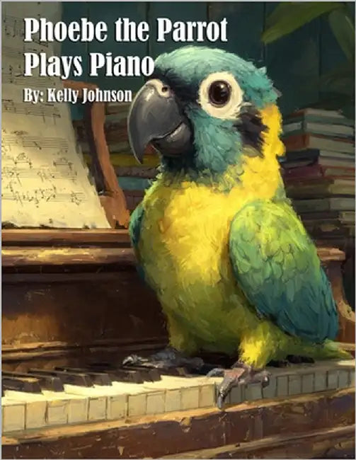 Phoebe the Parrot Plays Piano by Johnson, Kelly