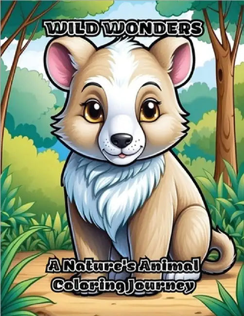 Wild Wonders: A Nature's Animal Coloring Journey by Colorzen