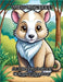 Wild Wonders: A Nature's Animal Coloring Journey by Colorzen