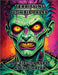Terrifying Zombie Tales: A Coloring Book of the Undead by Colorzen