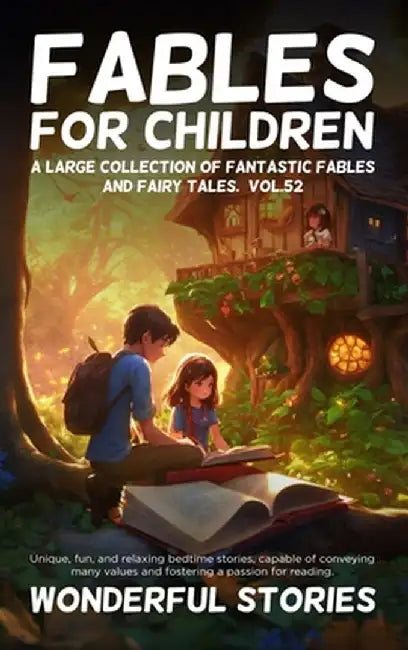 Fables for Children A large collection of fantastic fables and fairy tales. (Vol.52): Unique, fun, and relaxing bedtime stories, capable of conveying by Wonderful Stories