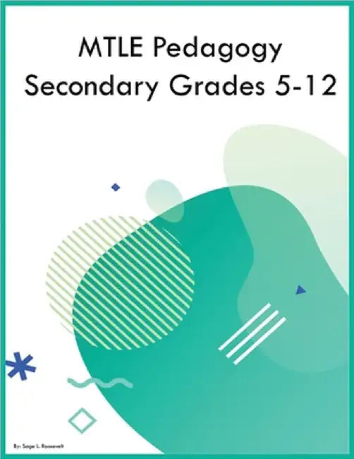 MTLE Pedagogy Secondary Grades 5-12 by Sage L. Roosevelt