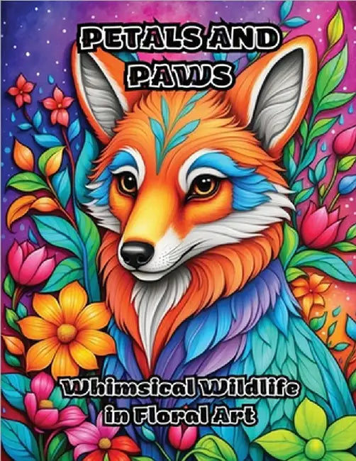 Petals and Paws: Whimsical Wildlife in Floral Art by Colorzen