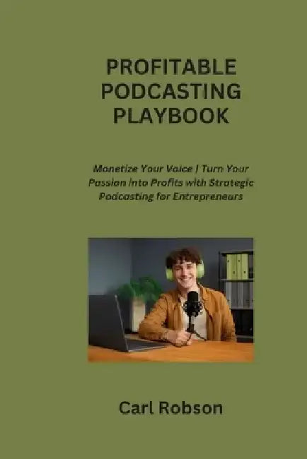 Profitable Podcasting Playbook: Monetize Your Voice Turn Your Passion into Profits with Strategic Podcasting for Entrepreneurs by Carl Robson