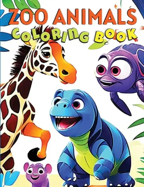 ZOO Animals Coloring Book for Kids: Zookeeper's Playground Coloring Book by James Mwangi