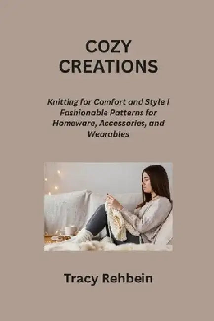 Cozy Creations: Knitting for Comfort and Style Fashionable Patterns for Homeware, Accessories, and Wearables by Tracy Rehbein