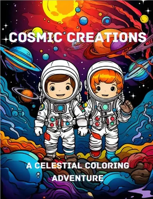 Cosmic Creations: A Celestial Coloring Adventure by A. Hazra