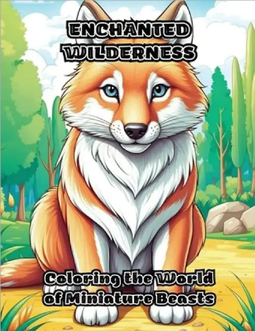 Enchanted Wilderness: Coloring the World of Miniature Beasts by Colorzen