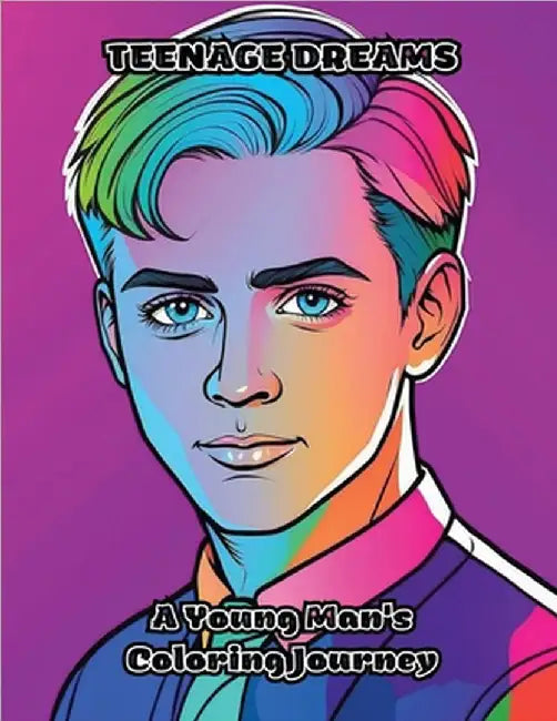 Teenage Dreams: A Young Man's Coloring Journey by Colorzen