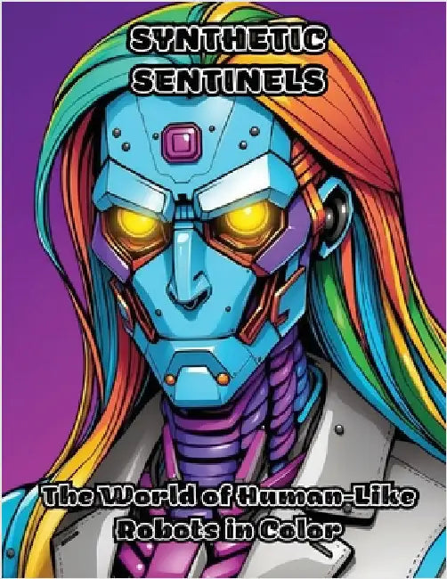 Synthetic Sentinels: The World of Human-Like Robots in Color by Colorzen