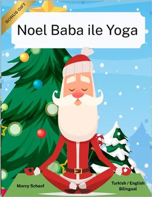 Noel Baba ile Yoga (Turkish English Bilingual) Yoga with Santa by Schaaf