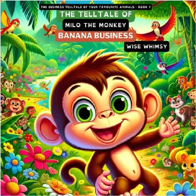 The Telltale of Milo the Monkey's Banana Business by Wise Whimsy