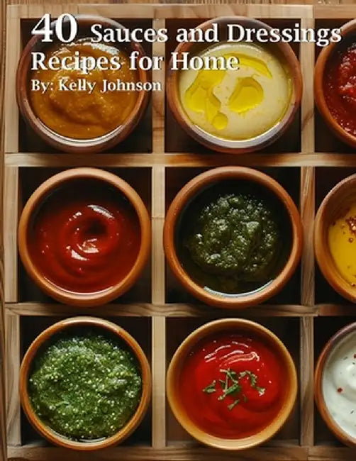 40 Sauces and Dressings Recipes for Home by Kelly Johnson