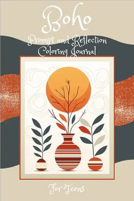 Boho Prompt and Reflection Coloring Book by McNamara, Patricia