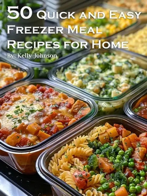 50 Quick and Easy Freezer Meal Recipes for Home by Kelly Johnson