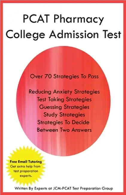 PCAT Pharmacy College Admission Test by Jcm-Pcat Test Preparation Group