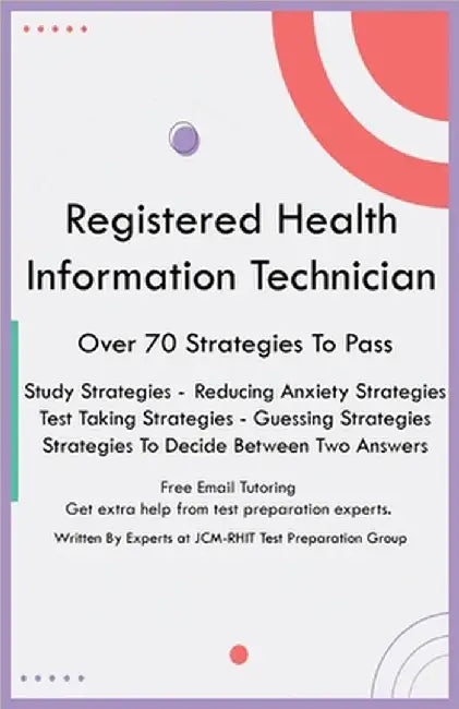 Registered Health Information Technician by Jcm-Rhit Test Preparation Group