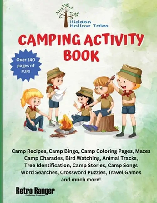 Hidden Hollow Tales Camping Activity Book by Mike Murphy