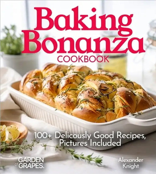 Baking Bonanza Cookbook: Unleash Flavor with 100+ Stunning Recipes, Pictures Included by Alexander Knight