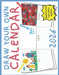Draw Your Own Calendar 2026 by Patrick, B.