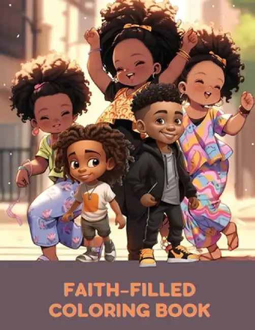 Faith-Filled Coloring Book by Lester S. Axson