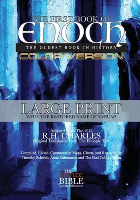 The First Book of Enoch: The Oldest Book In History Black & White Edition by Timothy Schwab