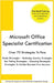 Microsoft Office Specialist Certification by Jcm-Mos Test Preparation Group