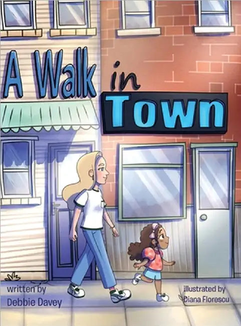 A Walk in Town by Debbie Davey