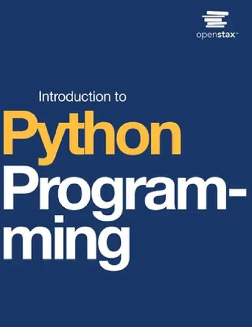 Introduction to Python Programming by Open Stax