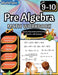 Pre Algebra Workbook 9th and 10th Grade: Pre Algebra Workbook Grade 9-10, Linear Equations, Quadratic Equations, Polynomials, Equations One-Side, Two- by Mathflare Publishing